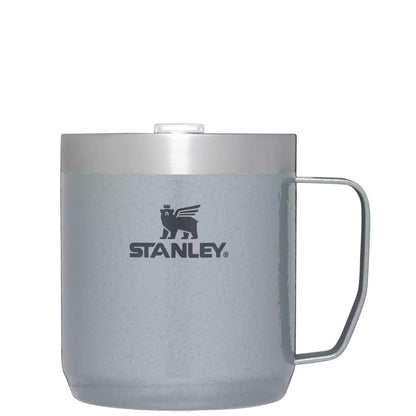 Stanley - Stay-Hot Camp Mug 12oz - Hammertone Silver