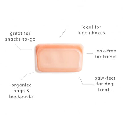 Stasher - Snack - Clear