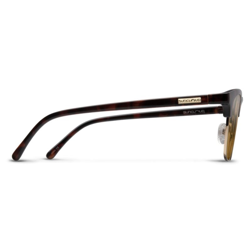Suncloud - Step Out - Black; Polarized Brown Gradient