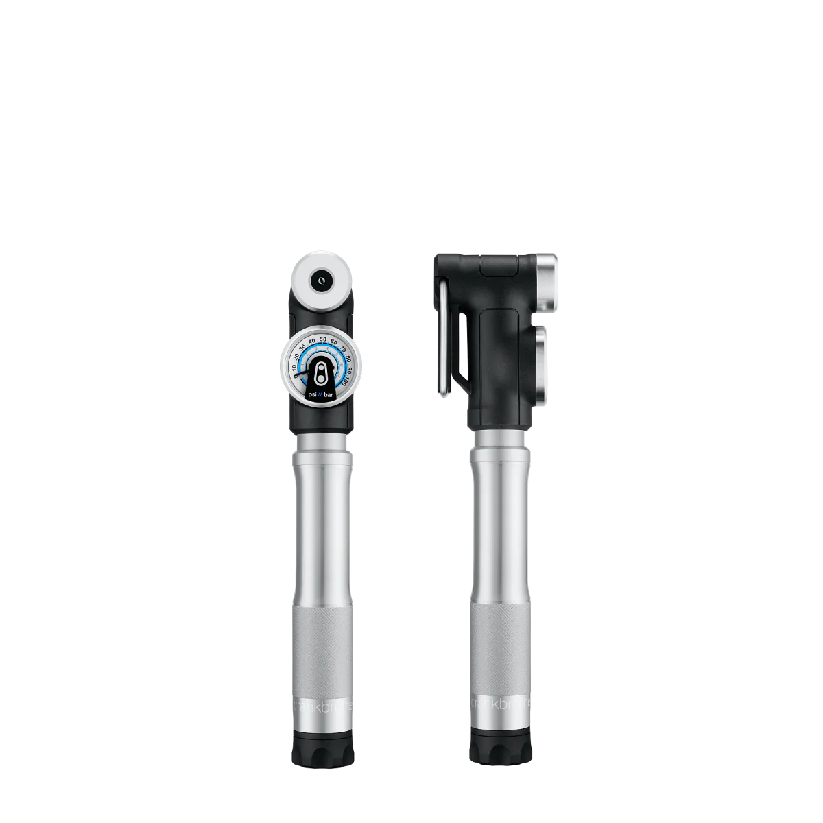 Crankbrothers - Hand Pumps Sterling w/ Gauge - Silver