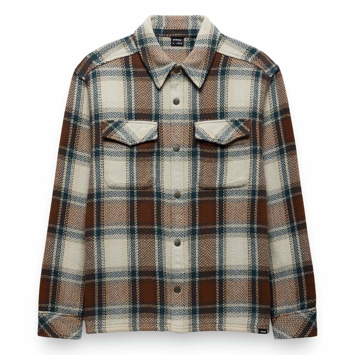 Prana - Happy Camp Flannel - Stone
