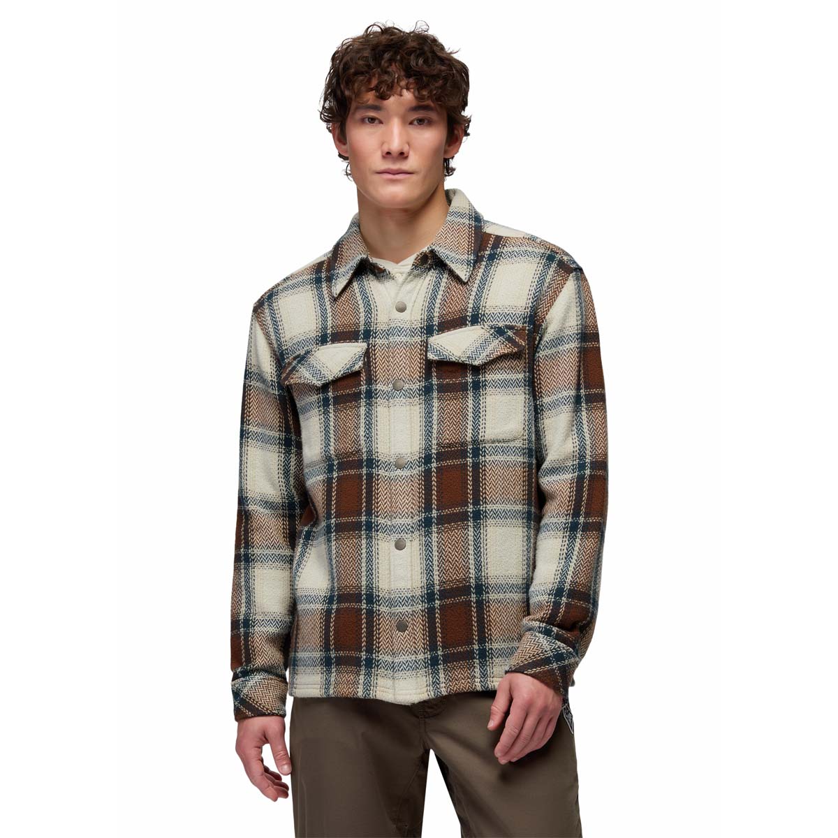 Prana - Happy Camp Flannel - Stone