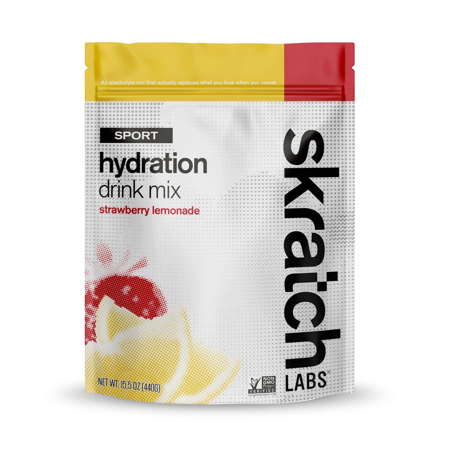 Skratch Labs - Hydration Sports Drink Mix - Raspberry Limeade with Caffeine