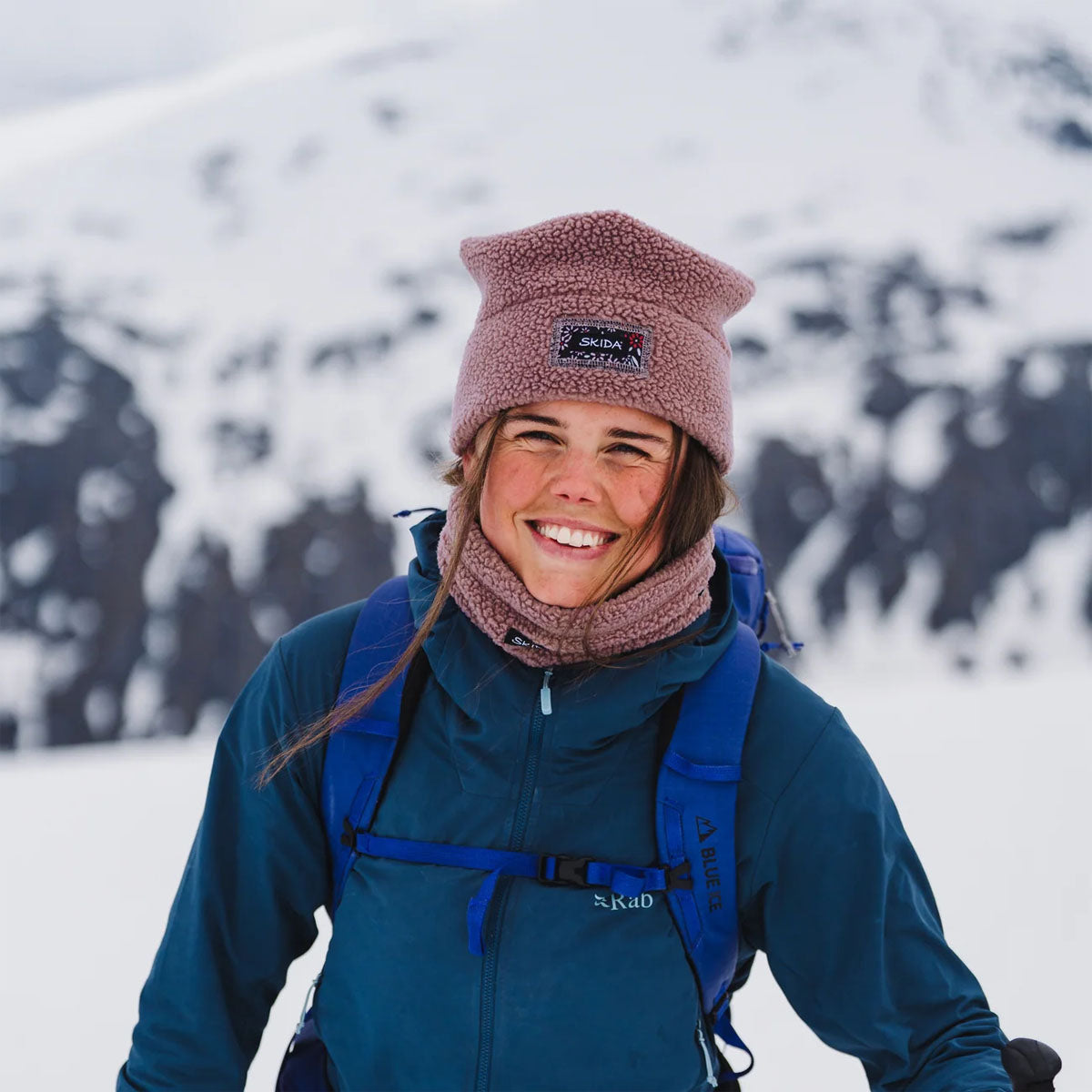 Skida - High Pile Polartec Fleece Hat - Sugar Plum