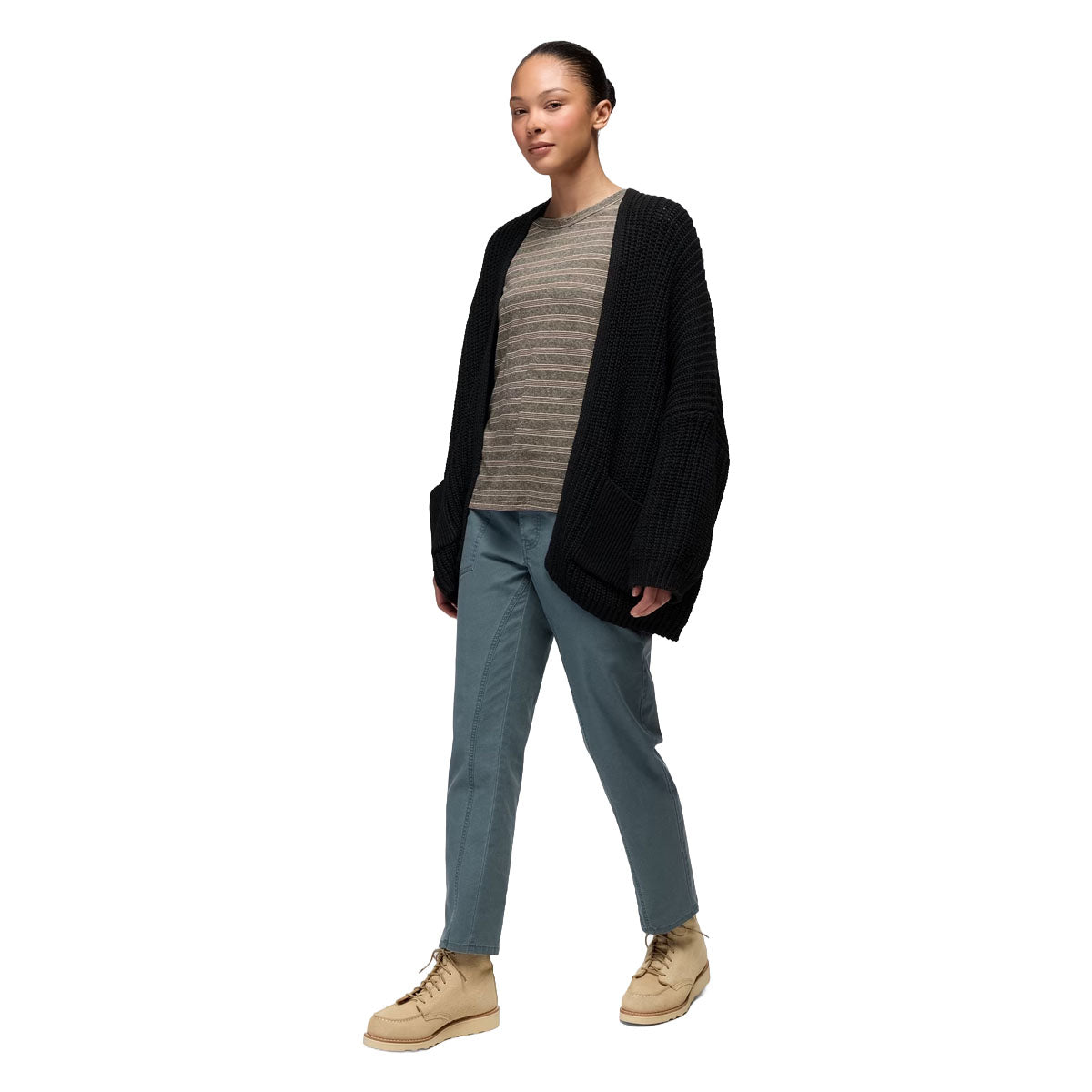 Prana - Suton Mid Rise Pant - Grey Blue