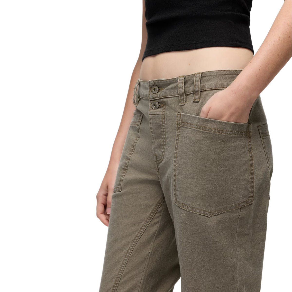 Prana - Suton Mid Rise Pant - Mud