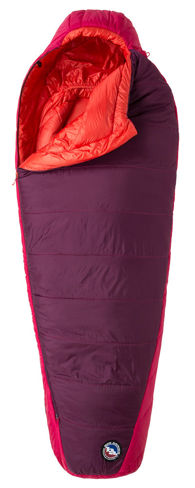 Big Agnes - Sunbeam 15d Women's Sleeping Bag - Beet Paprika