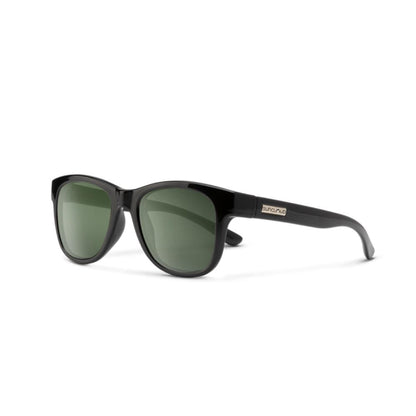 Suncloud - Leeway - Matte Black; Polarized Blue Mirror