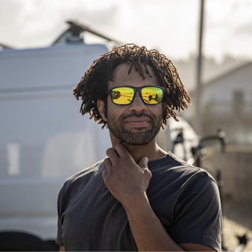 Suncloud - Rambler - Matte Tortoise; Polarized Green Mirror