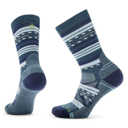 Smartwool - Hike Light Cushion Margarita Crew Socks - Women's - Deep Navy
