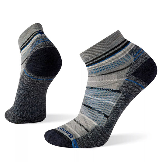 Smartwool - Hike Low Cushion Pattern Ankle - Ash-Charcoal