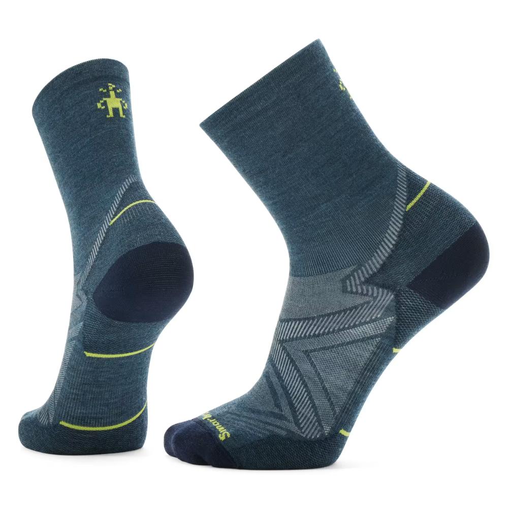 Smartwool - Run Zero Cushion Mid Crew - Twilight Blue