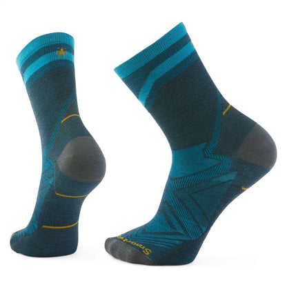 Smartwool - Run Zero Cushion Mid Crew Pattern