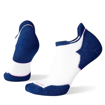 Smartwool - Run Targeted Cush Low Ankle - Women's - Purple-White
