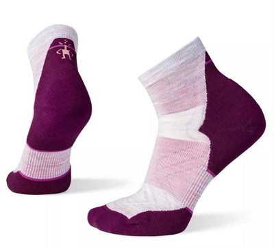 Smartwool - Run Targeted Cushion Ankle Sock - Women's - Purple Eclipse