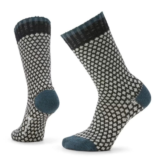 Smartwool - Everyday Cozy Popcorn Polka Dot Crew Socks - Women's - Black