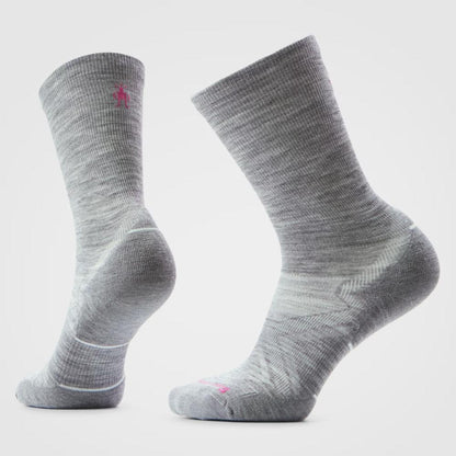 Smartwool - Run Cold Weather TC Crew - Women's - Light Gray-White