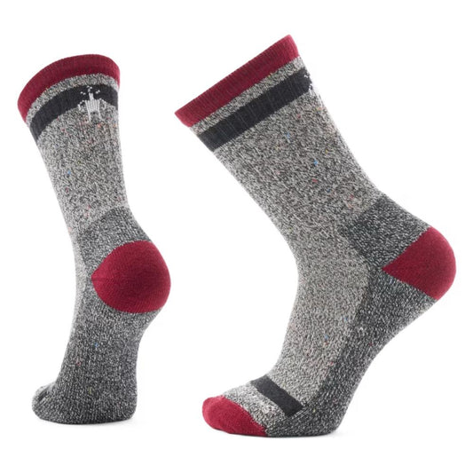 Smartwool - Everyday Cozy Larimer Crew Socks - Unisex - Tibetan Red