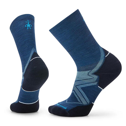 Smartwool - Run Cold Weather Targeted Cushion Crew Socks - Men's - Alpine Blue