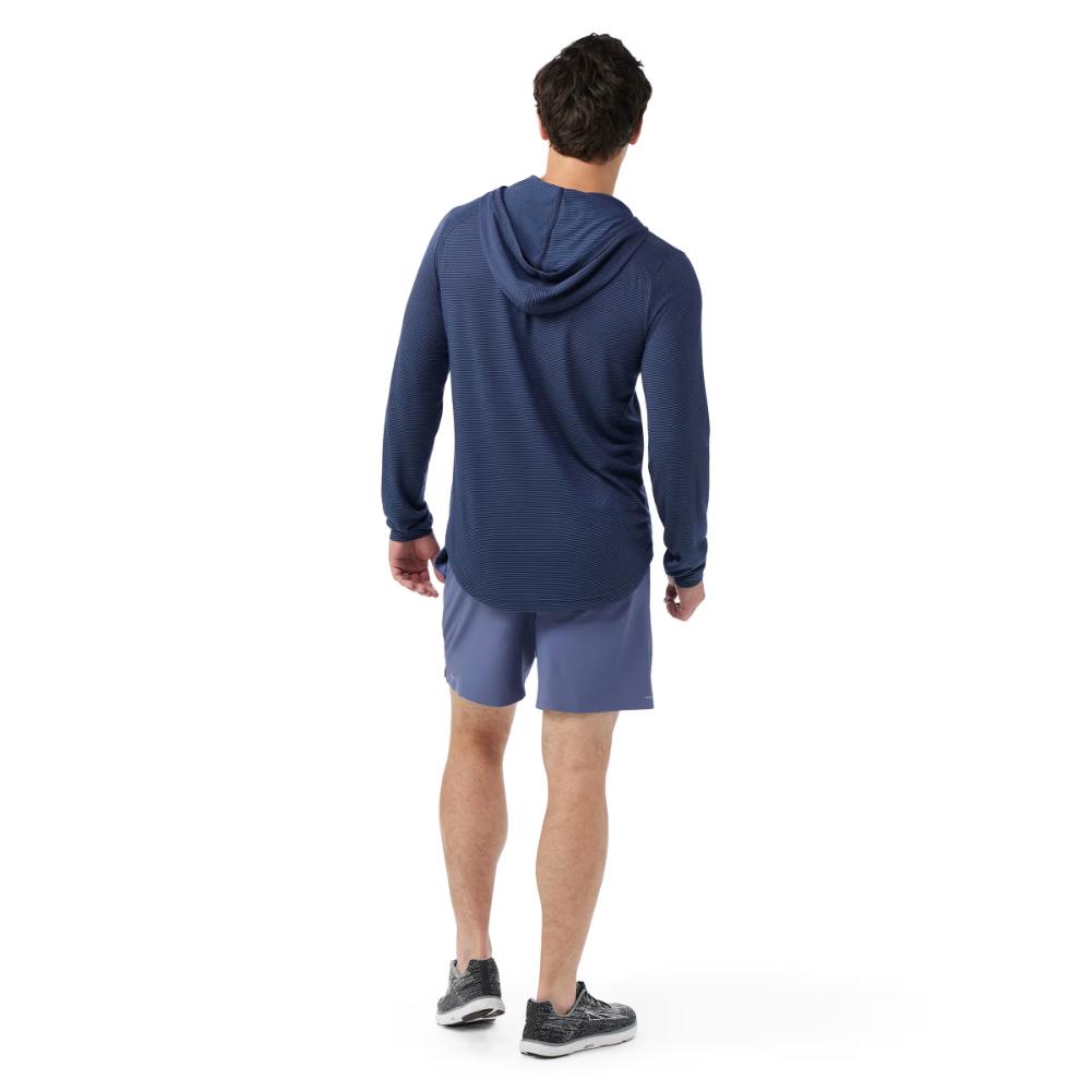 Smartwool - Active Mesh Hoodie - Men's - Nightfall Blue-Deep Navy