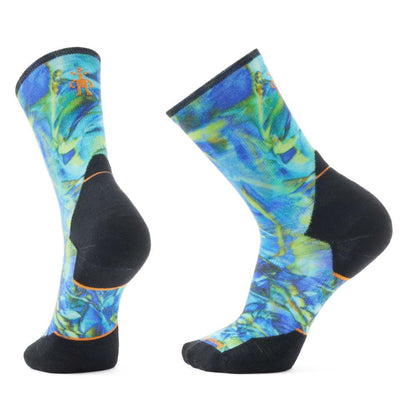Smartwool - Targeted Cushion Trail Run Reflections Print Crew Socks
