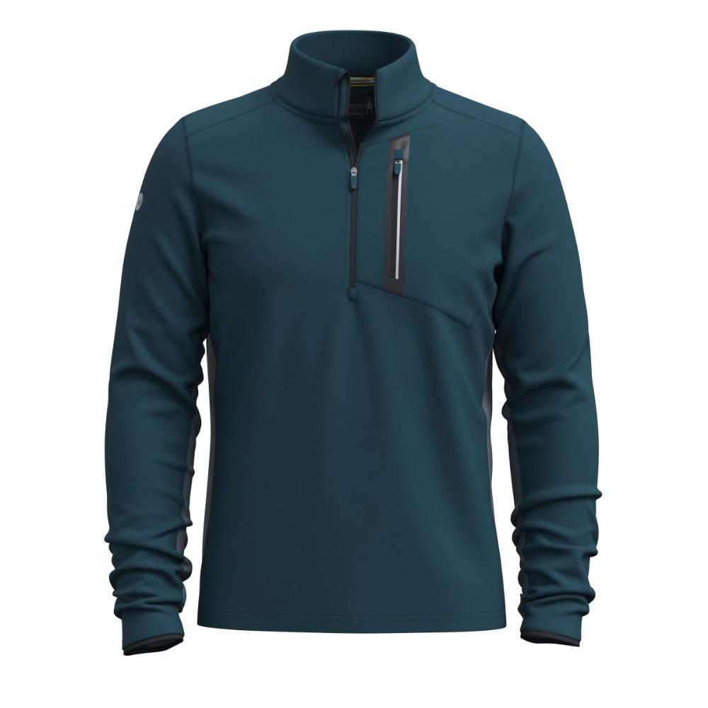 Smartwool - Active Fleece 1/2 Zip - Men’s - Twilight Blue