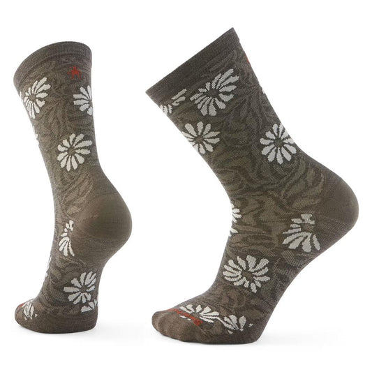 Smartwool - Everyday Floral Crew - Taupe