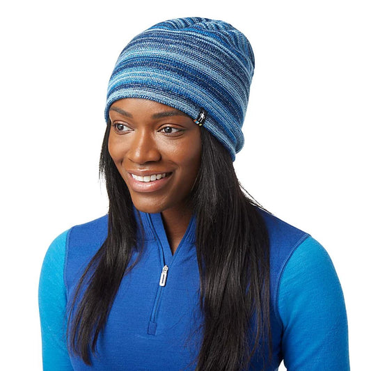 Smartwool - Boundary Line Reversible Beanie - Unisex - Black