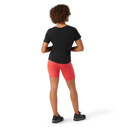Smartwool - Active Ultralite V-Neck Short Sleeve - Women's - Black