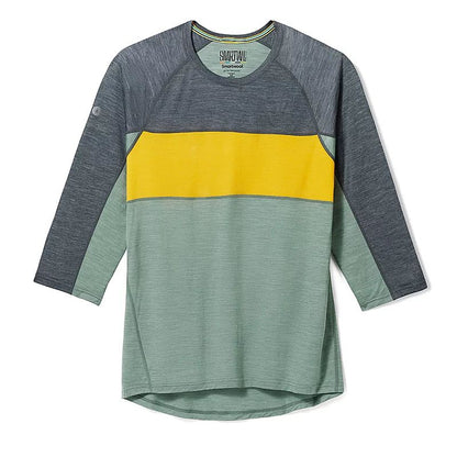 Smartwool - Ultralite Mountain Bike 3/4 Sleeve Tee - Men's - Lead