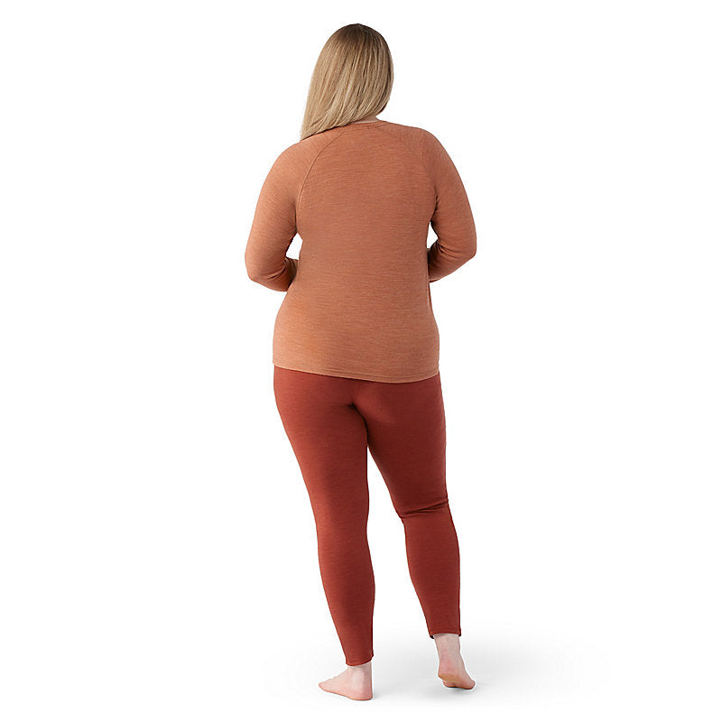 Smartwool - Classic Thermal Merino Base Layer Crew - Women's Plus - Twilight Blue Heather