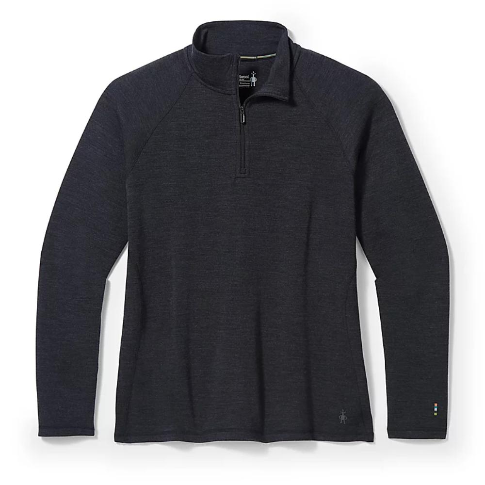 Smartwool - Classic Thermal Merino Base Layer 1/4 Zip - Women's Plus - Black