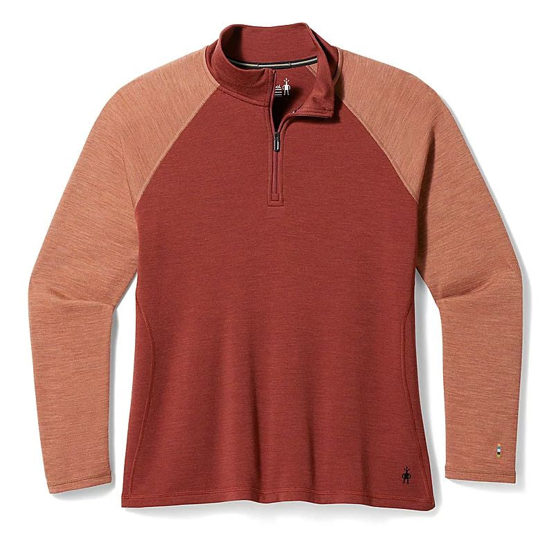 Smartwool - Classic Thermal Merino Base Layer 1/4 Zip - Women's Plus - Black