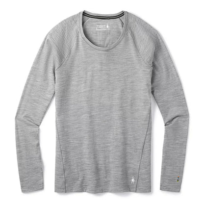 Smartwool - Classic All-Season Merino Base Layer Long Sleeve - Women's - Light Gray Heather