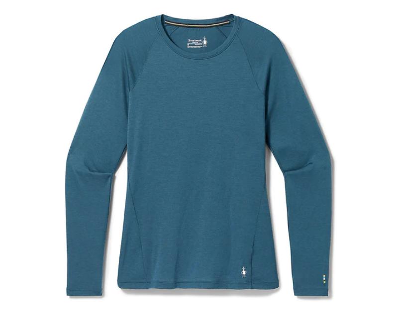 Smartwool - Classic All-Season Merino Base Layer Long Sleeve - Women's - Twilight Blue