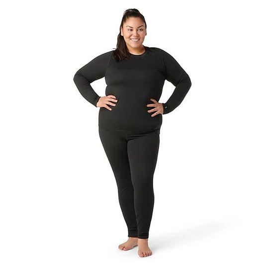 Smartwool - Classic All-Season Merino Base Layer Long Sleeve - Women's Plus - Light Gray Heather