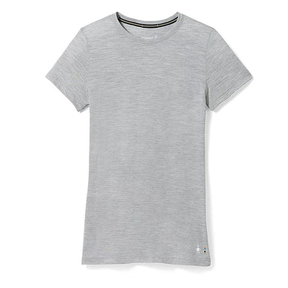 Smartwool - Merino Short Sleeve Tee - Women's - Light Gray Heather