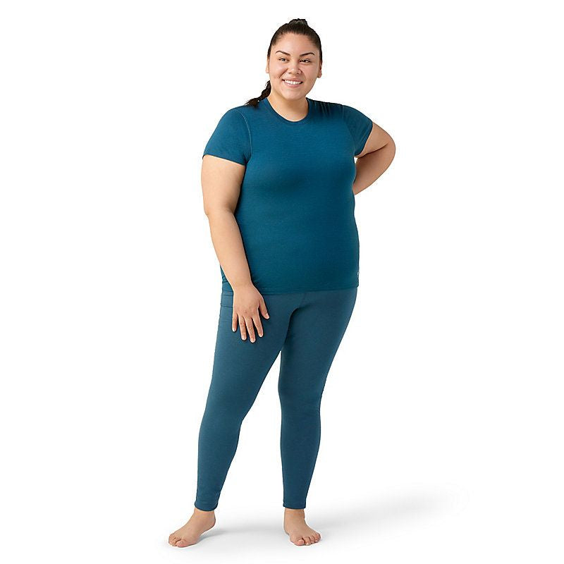Smartwool - Merino Short Sleeve Tee Plus - Women's - Twilight Blue