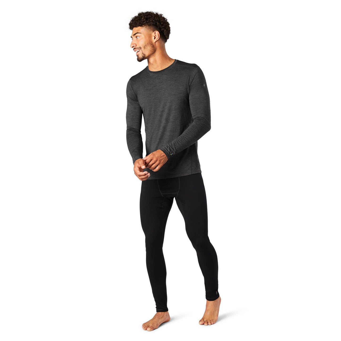 Smartwool - Classic All-Season Merino Base Layer Long Sleeve - Men's - Black