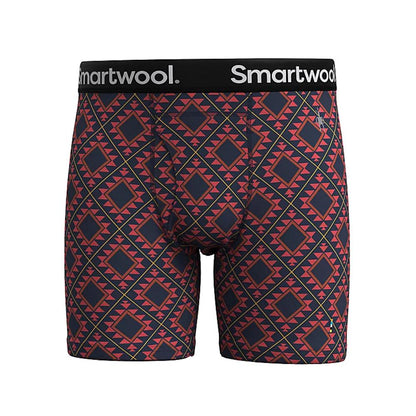Smartwool - Merino Print Boxer Brief Boxed - Men's - Zen Green Trail Ride