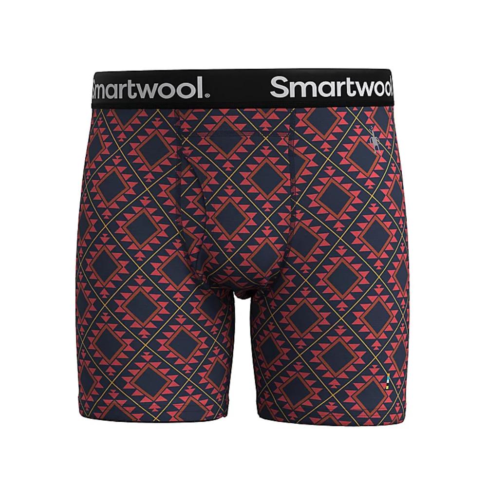 Smartwool - Merino Print Boxer Brief Boxed - Men's - Black Gone Camping