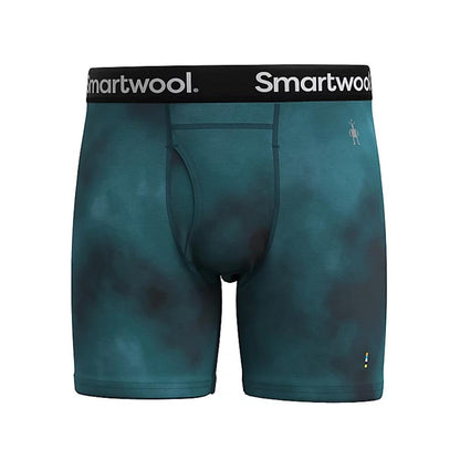 Smartwool - Merino Print Boxer Brief Boxed - Men's - Black Gone Camping