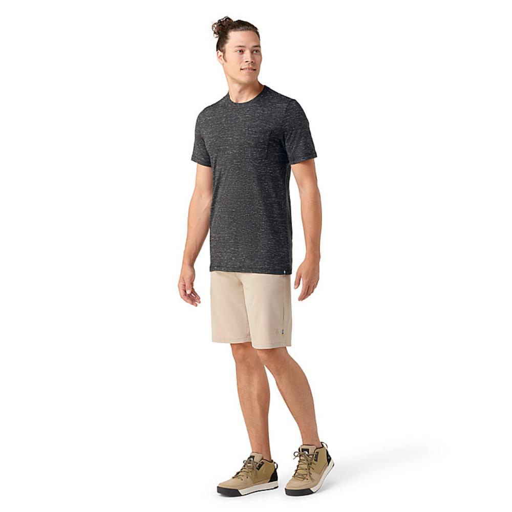 Smartwool - Merino Hemp Blend Pocket Tee - Men's - Black Heather