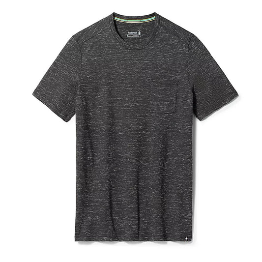 Smartwool - Merino Hemp Blend Pocket Tee - Men's - Black Heather