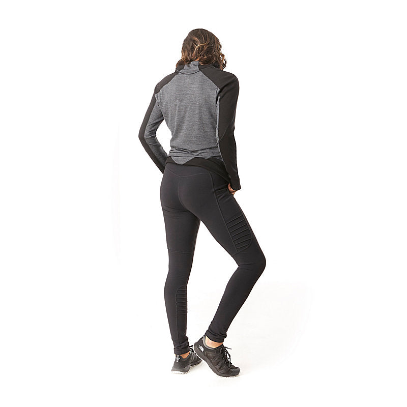 Smartwool - Womens Merino Sport Moto Tight - Black