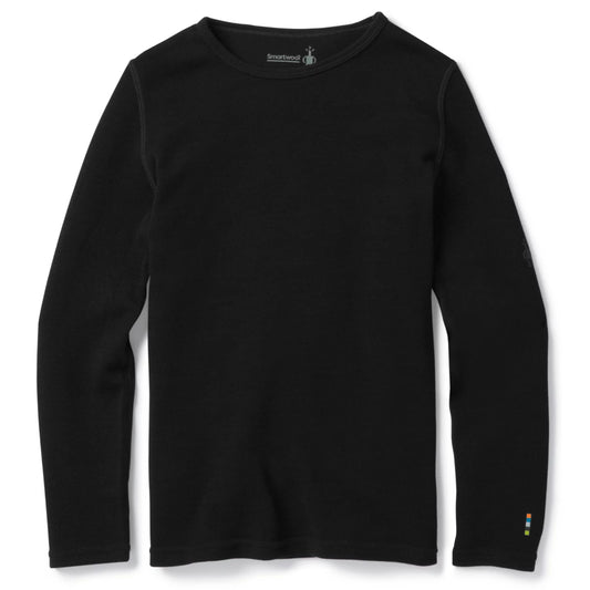 Smartwool - Classic Thermal Merino Base Layer Crew - Kids' - Black