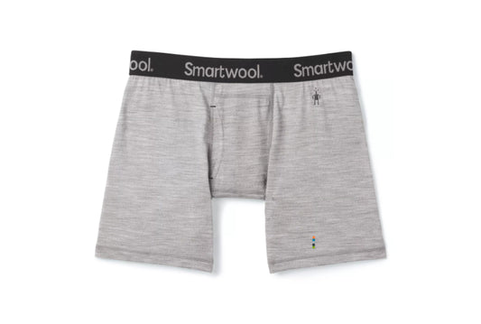 Smartwool - Merino Boxer Brief Boxed - Men's - Light Gray Heather