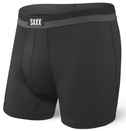 Saxx - Sport Mesh Boxer Brief Fly - Men's - Checkerboard- Black