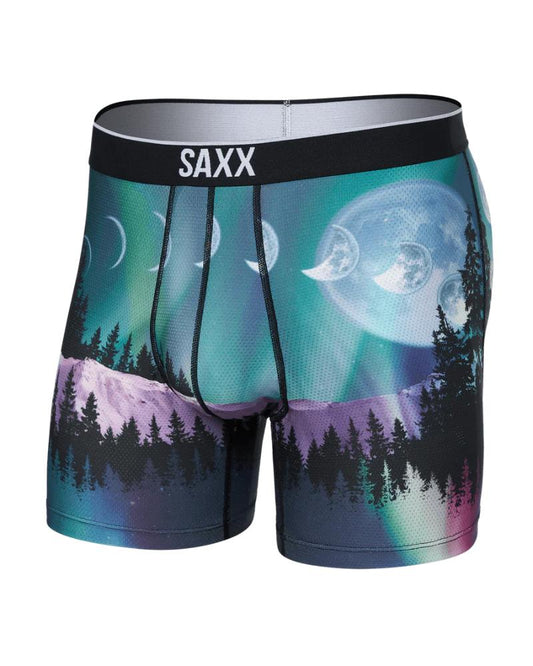 SAXX - Volt Breathable Mesh Boxer Brief - Yukon And Beyond-Multi