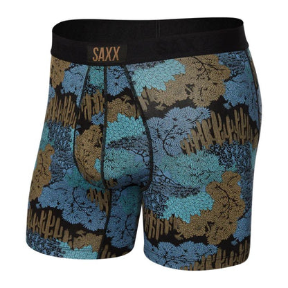 SAXX - Ultra Super Soft Boxer Brief Fly - Sleigh Invaders-Black